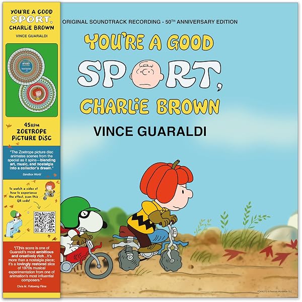 Amazon.com: You're A Good Sport, Charlie Brown (45 Rpm Eco-Black